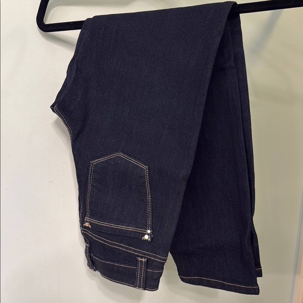 White House Black Market Dark Blue Ankle Jeans